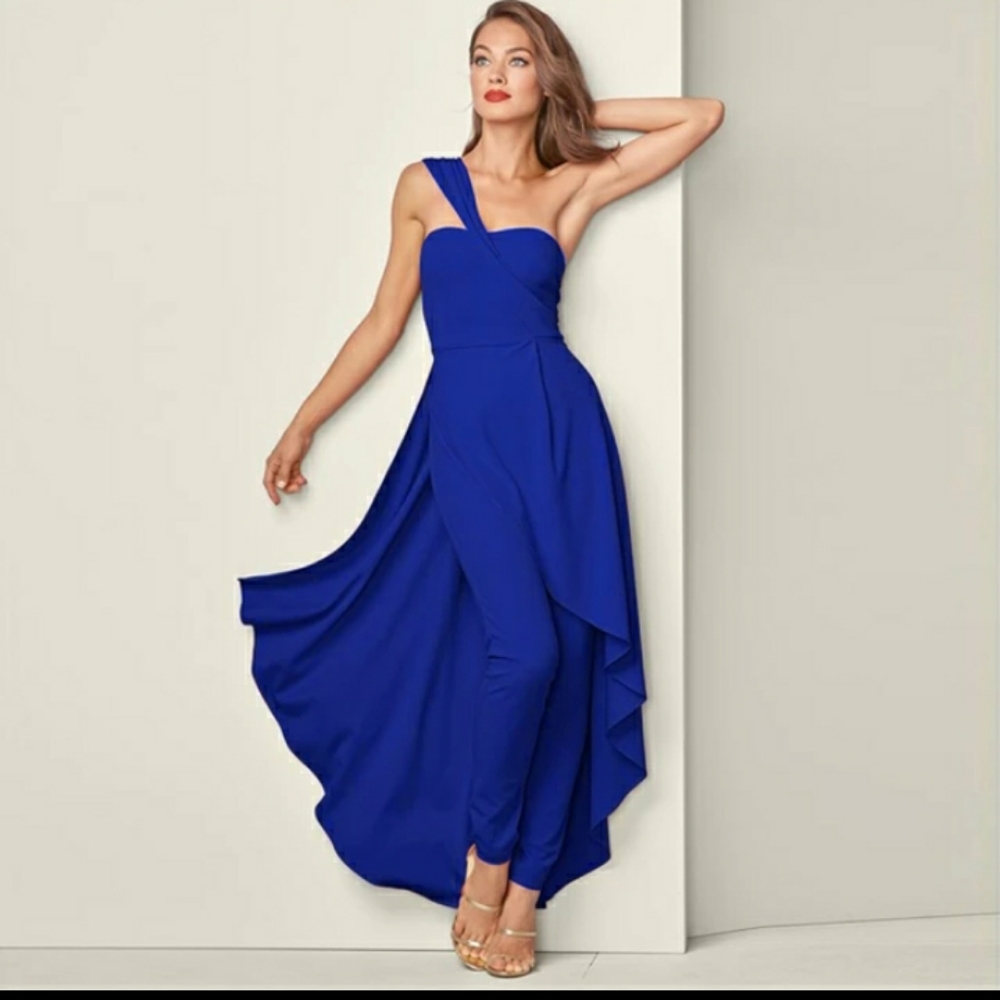 ONE SHOULDER JUMPSUIT